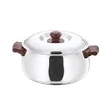 EAST WEST USA Store STAINLESS STEEL 1500ML HOT POT CASSEROLE