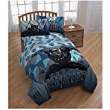 Franco Marvel Black Panther Twin Comforter and Sheet Set