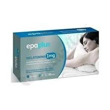 Epaplus Melatonin 1Mg 30Caps - Helps You to Have A Deep and Restful Sleep - Improves Sleep Quality by Helping to Control Insomnia - Agains Jetlag Or Stress