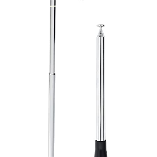HYS 27Mhz Antenna 9Inch to 51inch Telescopic/Rod HT Antennas for CB Handheld/Portable Radio