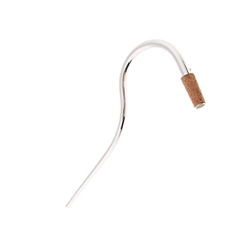 Metal Bassoon Mouthpiece Bocal Crook,Woodwind Instrument Parts 20.7/21.5cm Length - Thumbnail 5