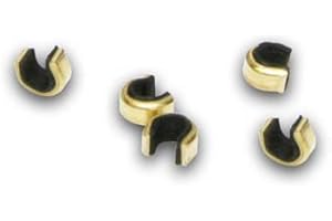 OCTOBER MOUNTAIN PRODUCTS Archery 5 PC-OMP BLACK HUNTER NOCK SETS Size: Medium Bowstring Nocking Points