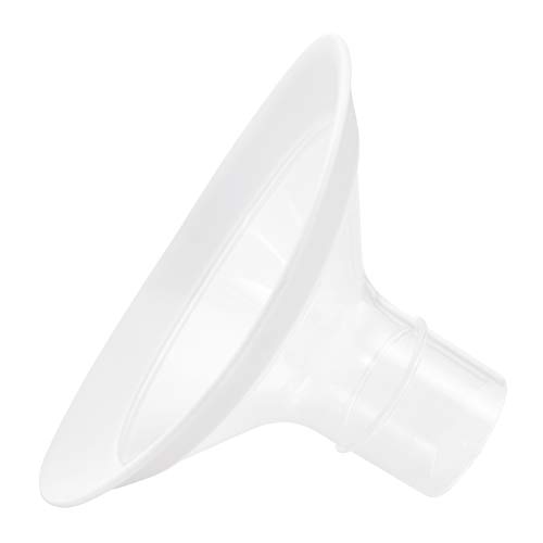 medela personalfit flex breast shields, paquete de 2 bridas medianas para extractor de leche de 24 mm, fabricadas sin bpa, con forma alrededor de usted para un bombeo cómodo y eficiente