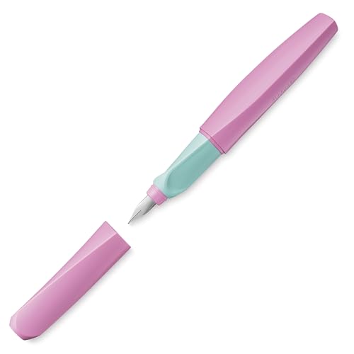 Pelikan 814911 Twist Nib Fountain Pen, M, Sweet Lilac, with 2 Cartridges, Pack of 1
