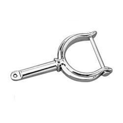 Sea Dog Line 580413 Ribbed Pin Oarlock Chrome Plated Zinc Pair (2) 132-3695