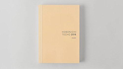 Hobonichi Techo A5 Cousin Notebook 2016 January Start