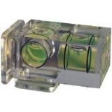 EastVita Dual-Axis Clear Bubble Level with Easy See Green Fluid
