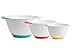 KUKPO High Quality Mixing Bowls – 3 piece set Includes 1.8 Qt, 3.6 Qt, 6.5 Qt, Easy Grip Handle With Non - Skid Bottom
