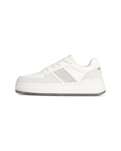 G-Star Raw C.V. Womens EVE MET W Cup, Multicoloured (White/Taupe D28182-01-D254), EU 38