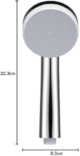Croydex Presion Chrome Shower Head - Pressure Boost for Low Pressure, Easy view 7