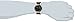 Caravelle by Bulova Men's 45B35 Silver-Tone and Black Rubber Band Watch