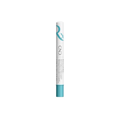 CND Rescuerxx, Traitement Quotidien a la Keratine, Repare et Nourrit les Ongles Abimes, a l’Huile de Jojoba et d’Amande Douce, Stylo de Soin Essentiel, 2,36 ml