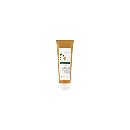 Klorane Leave-in Cream with Desert Date, Repair Dry, Damaged Hair, Split End Treatment, Paraben & Sulfate free, 4.2 oz.