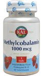 KAL - Methylcobalamin 1000 Mcg, 1000 mcg, 60 sublingual tablets