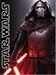 Disney Lucas Films' Star Wars Kylo Ren with Light Saber Printed Silk Touch Warm Sherpa Throw / Blanket, 60 by 80" Twin size