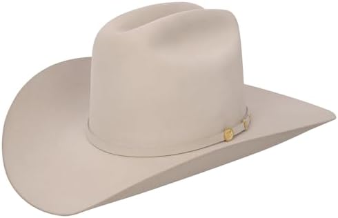 Stetson Brenham 4X Felt San Angelo Collection Cowboy Hat Ivory 4