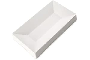 BULLSEYE GLASS CO. 9-3/4" X 5-1/2" Rectangle Plate Mold