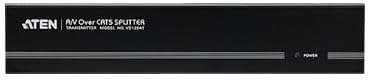 ATEN VanCryst VS1204T Cat 5 Audio/Video Splitter Transmitter Unit - Video/audio extender - 4 ports - up to 300 m(VS1204T-AT-E)
