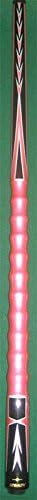 Stealth Cues - Pink and Black - Dooley Handle Grip Canadian Maple Wood, 19oz