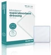 KLINIDERM SUPERABSORBENT STERILE DRESSING, 10 CM X 10 CM, 1'S
