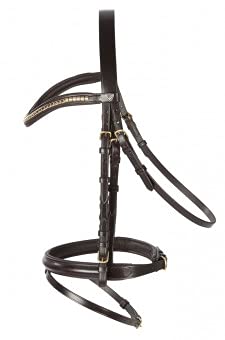 PFIFF Platinum Sheffield Bridle Brown Full