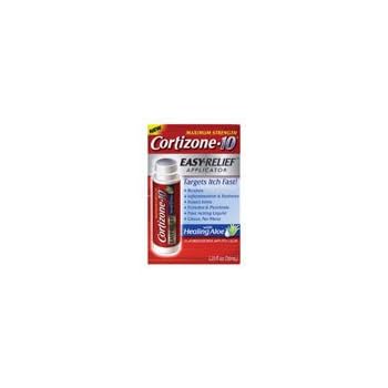 Cortizone 10 Easy Applcto Size 1.25z Cortizone 10 Easy Relief Applicator With Healing Aloe 1.25oz
