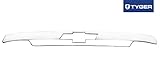 Fit 2015-2016 Chevy Tahoe Chrome ABS Rear Upper Trunk Moulding 1PC Logo Cutout