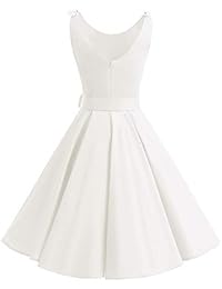 Bbonlinedress 1950 Bowknot Vintage Retro Lunares Rockabilly Swing Vestido