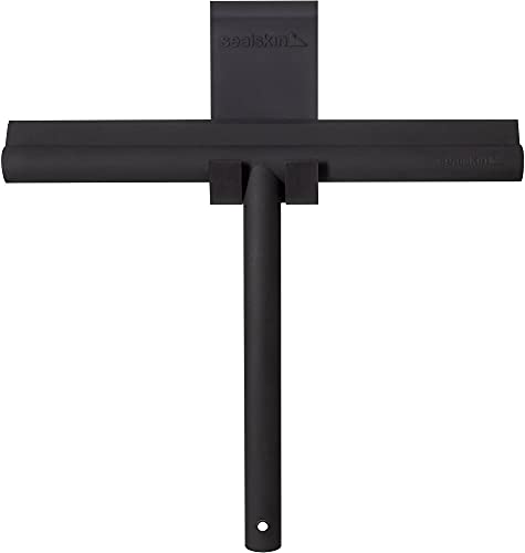 Sealskin Deluxe Window Wiper, Silicone, Black, 26 x 19 x 3.5 cm