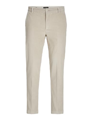 JACK & JONES Jpstace Jjcorduroy Chino Sn Chinobroek voor heren, maanbeam, 36W x 32L