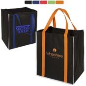 Reflective Metro Enviro-Shopper 150 QUANTITY- $4.08 EACH /PROMOTIONAL PRODUCT / BULK / BRANDED with YOUR LOGO / CUSTOMIZED