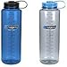 Nalgene Silo Nalgene Silo 48oz Tritan Wide Mouth Bottle - 2 Pack (Gray and Blue)
