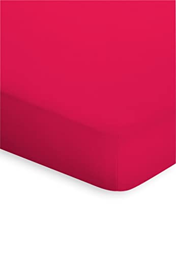 Bassetti Rosso Fitted Sheet 180 x 200 cm 200 x 220 cm