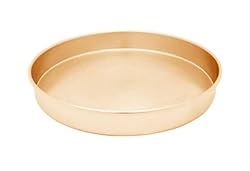 12" All Brass Sieve Pan, Half Height