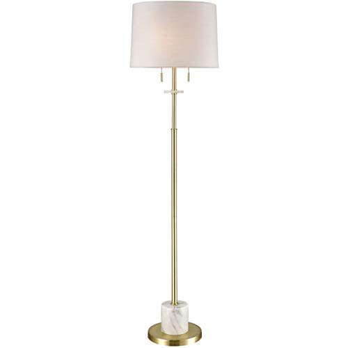 Decovio 17102 Wm2 Ardsley 61 Inch 100 Watt White Marble With Gold