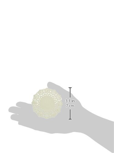 DOODLEBUG Mini Doilies (75 Pack), Lily White - Thumbnail 2