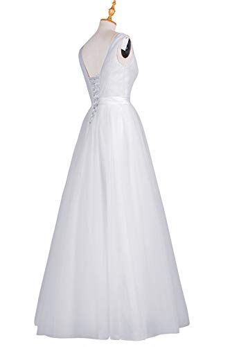 2 99Gown+Wedding+Dresses+V+Neck+Bridal