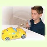 Drive Medical Piston Powered Checker Nebulizer, Yellow