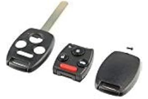 USAREMOTE Key Fob Keyless Entry Remote Shell Case & Pad fits Honda Accord Civic Pilot (KR55WK49308, MLBHLIK-1T, N5F-S0084A)