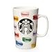 Starbucks 2015 Rainbow Macarons Mug, 16 Fl Oz