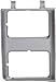 QP G0715-a Chevy C10 C-10 K10 K-10 Silver Passenger Headlight Door Grille primary