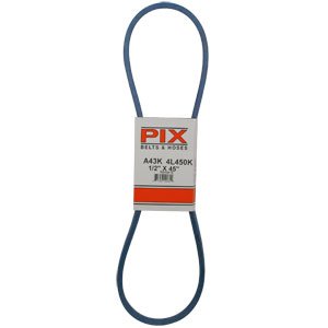 1/2" X 45" Blue Kevlar Belt, Use To Replace MTD 754-0194, 954-0194, Murray Craftsman 37X111, 37X111MA, Simplicity 2108458SM.