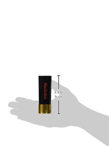 Barbuzzo Buckshot Shot Glasses - Set of 4 - 12-Gauge Shotgun Shell Shaped Shots