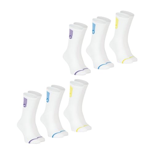 Athena Training Dry Calcetines, Blanco, 39-42 para Hombre