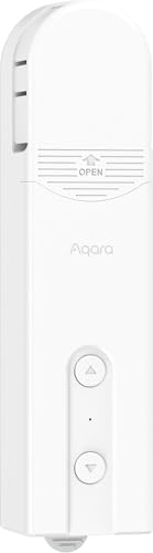 Controlo de persianas E1, requer AQARA HUB, programação e controlo por voz, bateria recarregável de longa duração, compatível com HomeKit, Alexa, Google Assistant e IFTTT