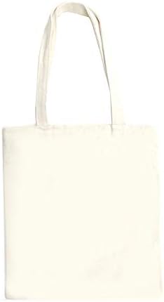 Nuni Unisex DIY Plain Solid Black Canvas Tote Bag (Small, Beige/ 13"x13")