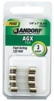 Jandorf Specialty Hardw Fuse Agx 3A Fast Acting 60659