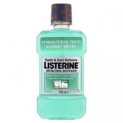 THREE PACKS of Listerine Teeth & Gum Defence x 250ml by Listerine