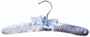 Children's Blue Satin Padded Hangers (Set of 5)