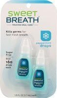 Sweet Breath Peppermint Drops Peppermint -- 0.125 fl oz Each by Sweet Breath